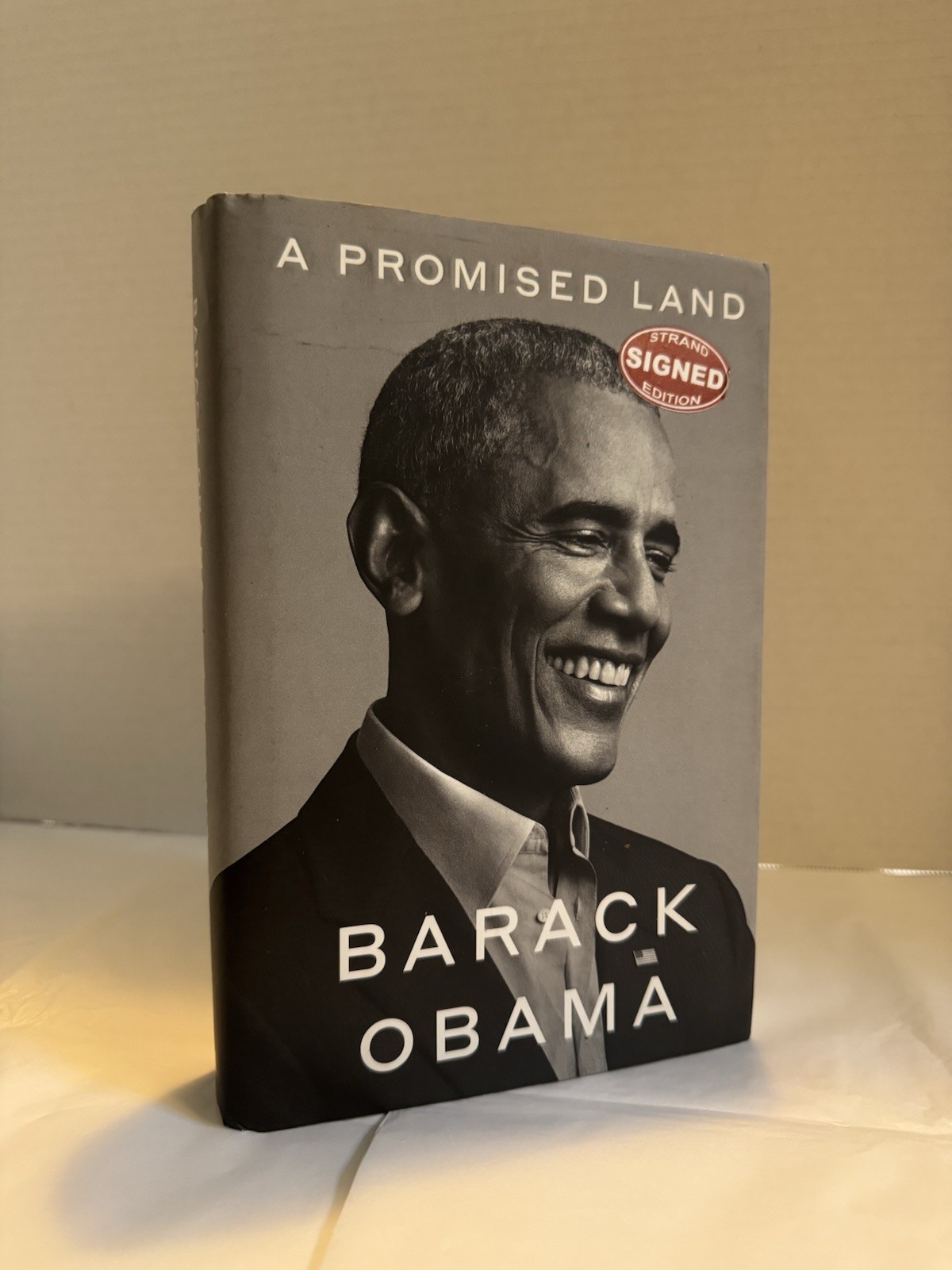 SIGNED/FIRST EDITION Barack Obama ‘A Promised Land’ Hardcover HCDJ EXCELLENT