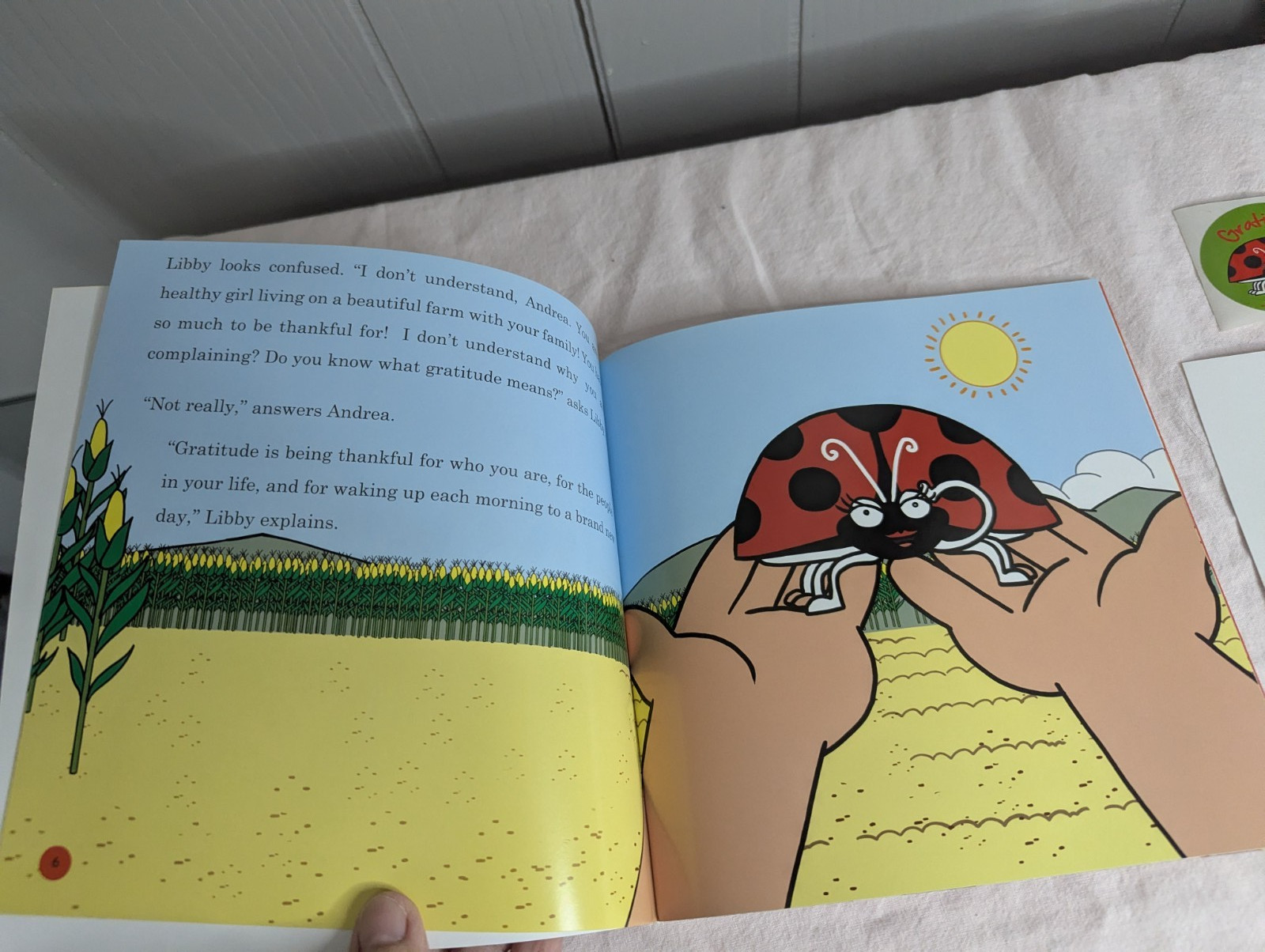 Home School Teachers Cloud 9 world character book GRATITUDE kindergarten -1st