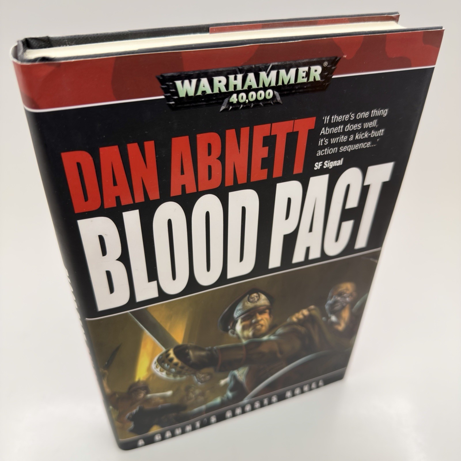 Warhammer 40000 Blood Pact Gaunt’s Ghosts Dan Abnett Games Workshop 1st Print HC