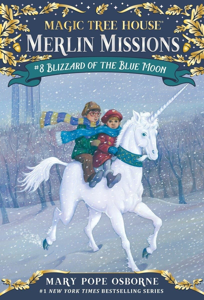 Blizzard of the Blue Moon – Mary Pope Osborne|Sal Murdocca – Acceptable – Se…
