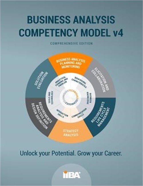The Business Analysis Competency Model(r) Version 4 (Paperback or Softback)