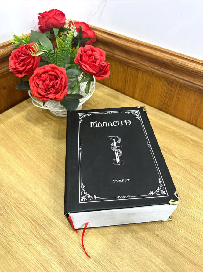 Manacled Hardcover Book | Illustrated Dark Romance Fanfic