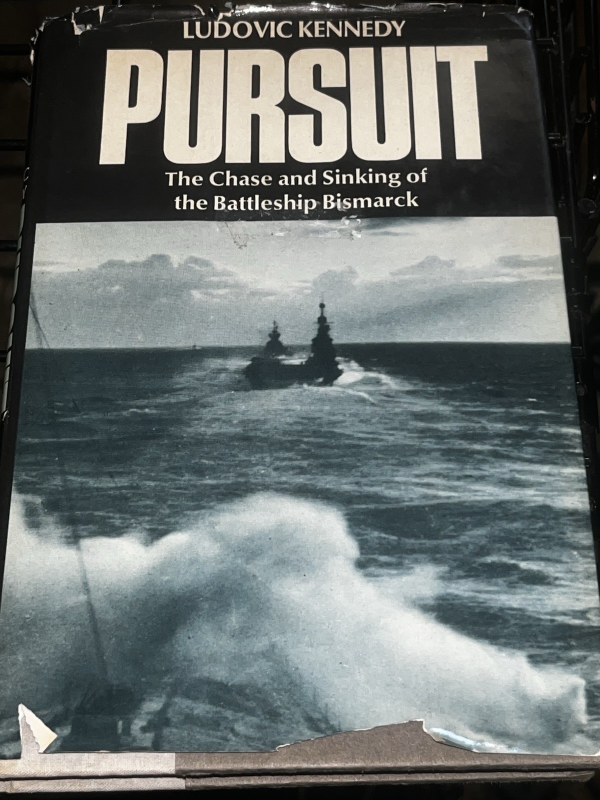 Pursuit The Chase And Sinking Of The Battleship Bismarck Ludovic Kennedy HC 1974