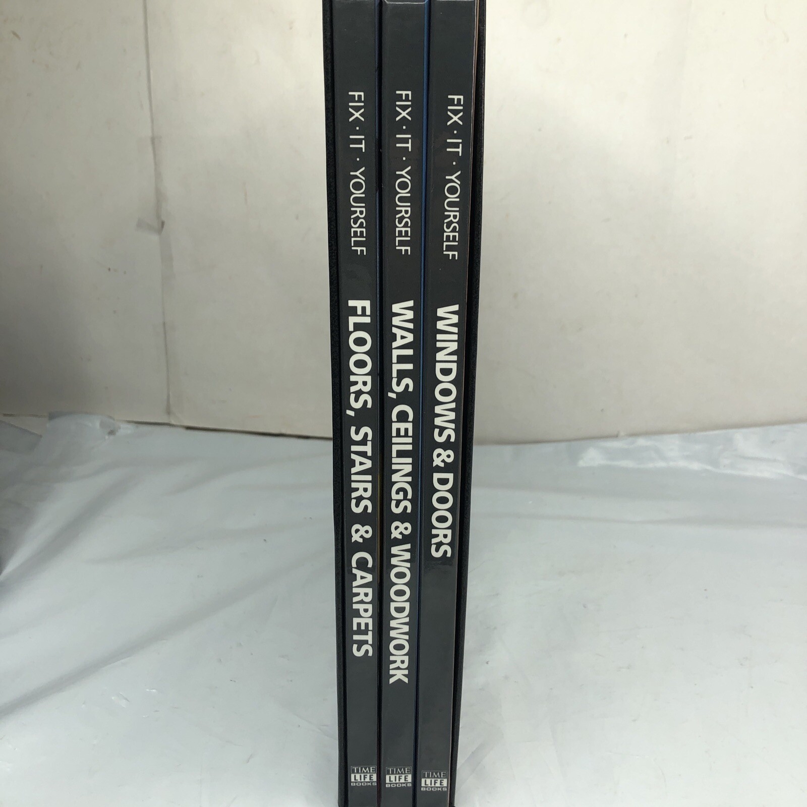 Vintage TIME-LIFE BOOK SET “FIX IT YOURSELF 3 Books Windows, Walls, & Floors