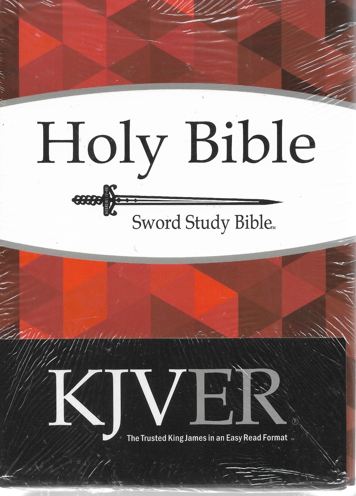 KJVER Sword Study Bible Special Margin Edition Paperback King James Easy Read