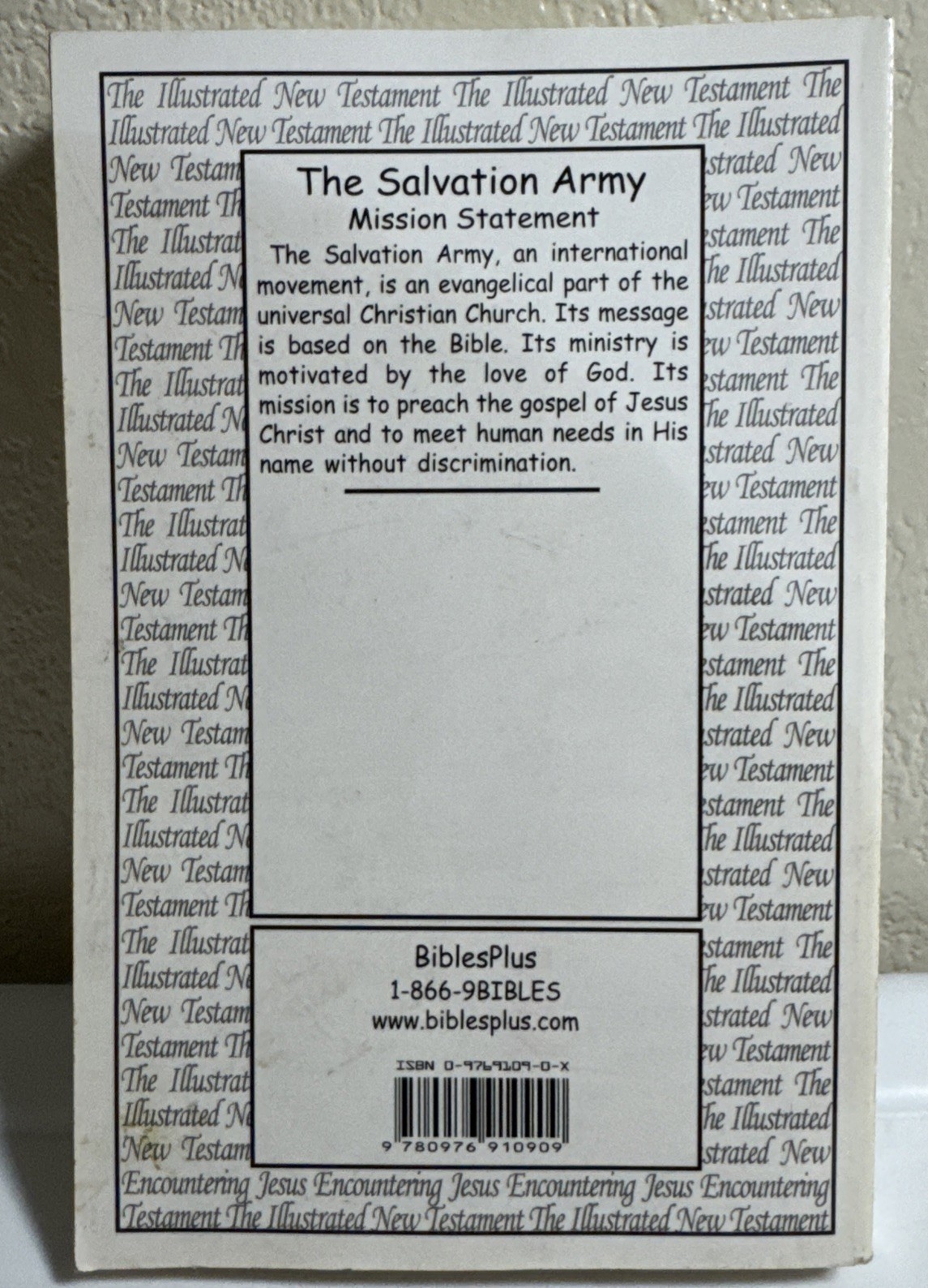 The Illustrated Bible – New Testament – Paperback By NIrV – GOOD