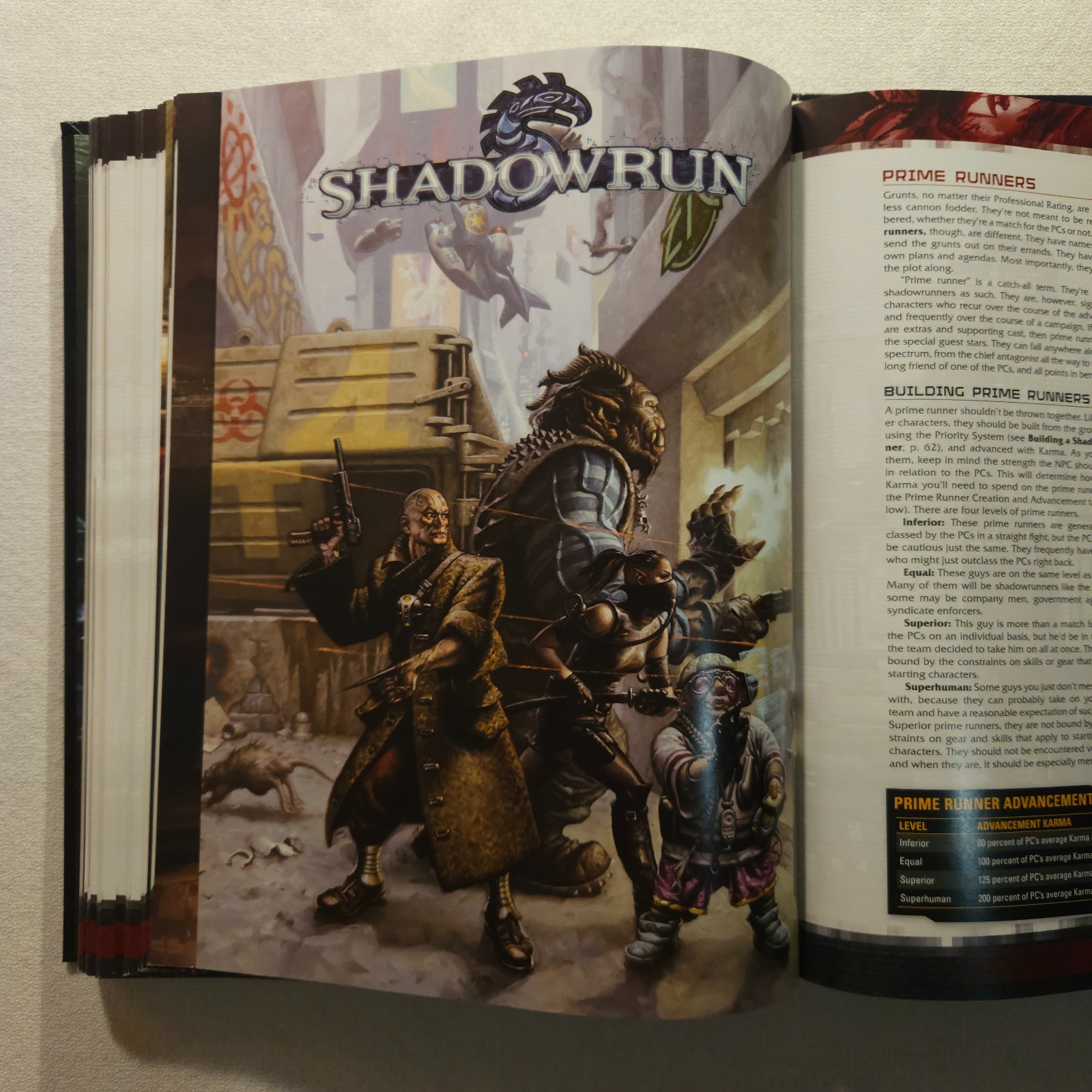 Shadowrun Core Rulebook 5th edition Catalyst Game Labs 2013 Hardcover TTRPG