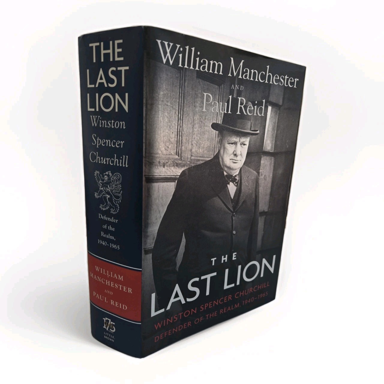 The Last Lion by Manchester & Reid, HC, DJ 1st, 1st LIKE NEW WWII History