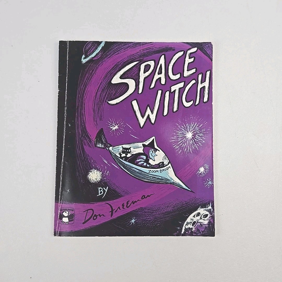 Space Witch Don Freeman 1959 Reprint Picture Puffins Children’s Book