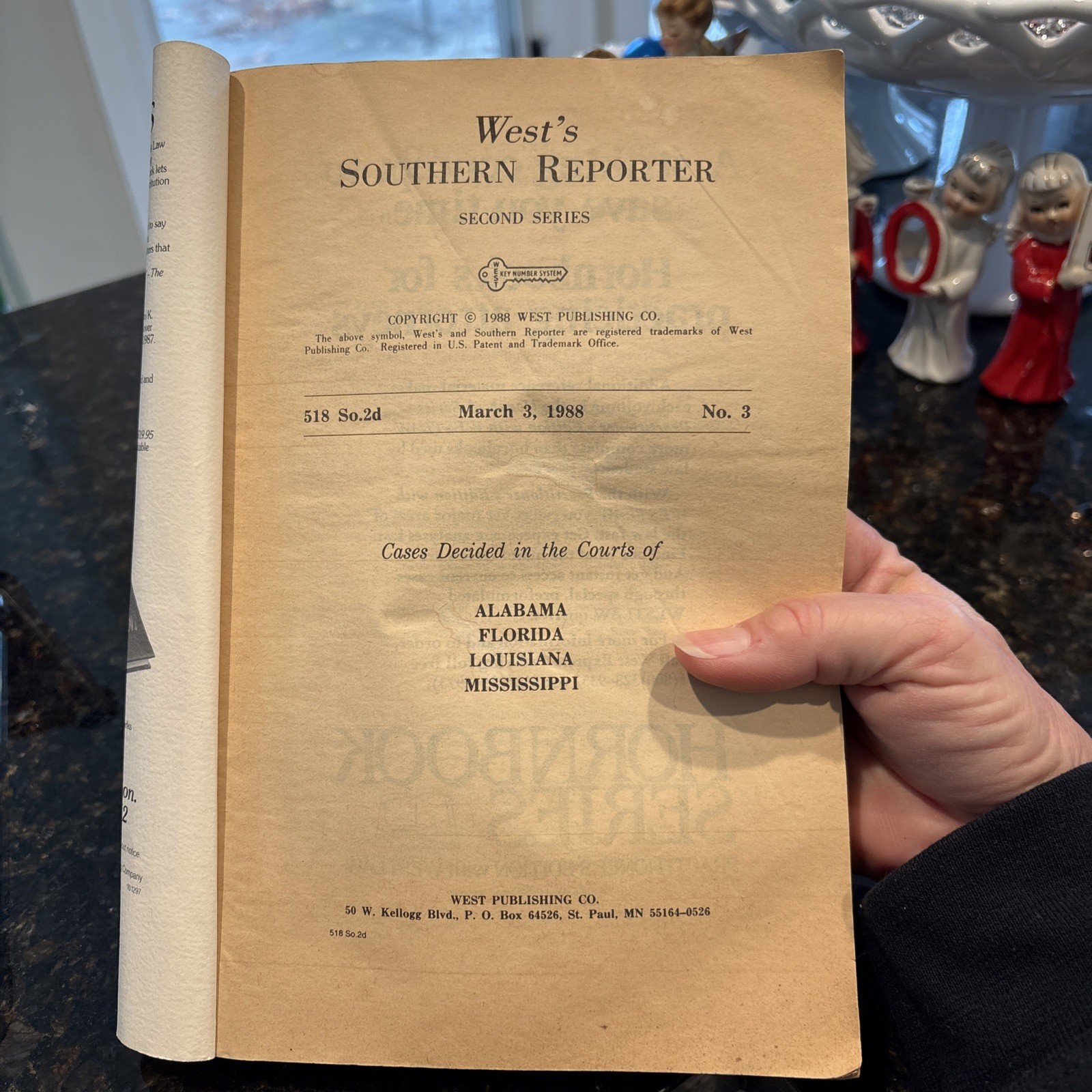 West’s Southern Reporter 518 So.2d March 3, 1988 No. 3 Paperback