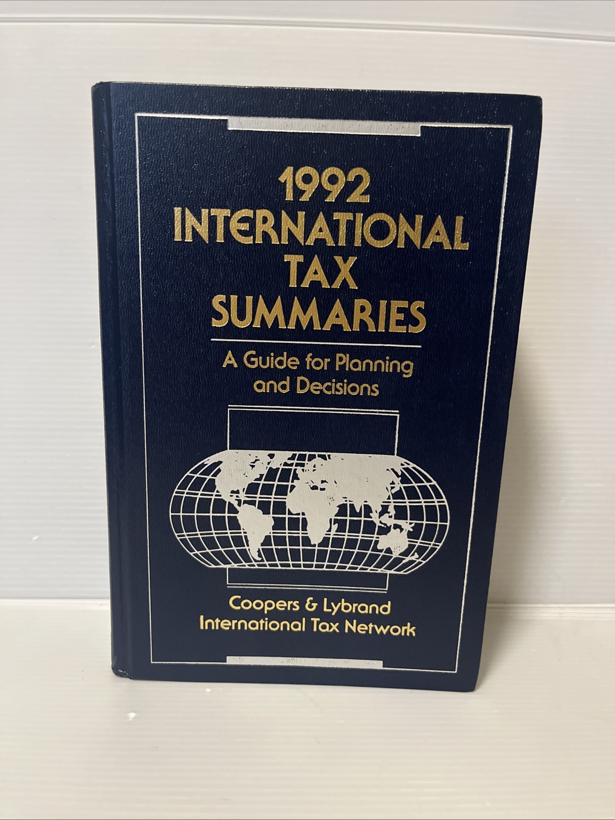1992 International Tax Summaries by Cooper & Lybrand Hard Cover