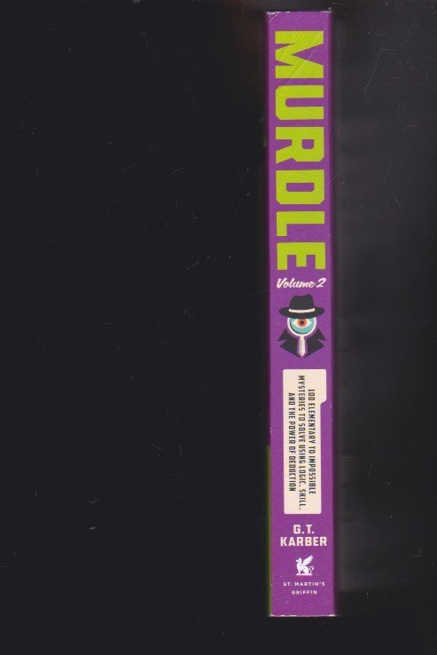 Murdle: Volume 2 by G. T. Karber Paperback 2023 LN