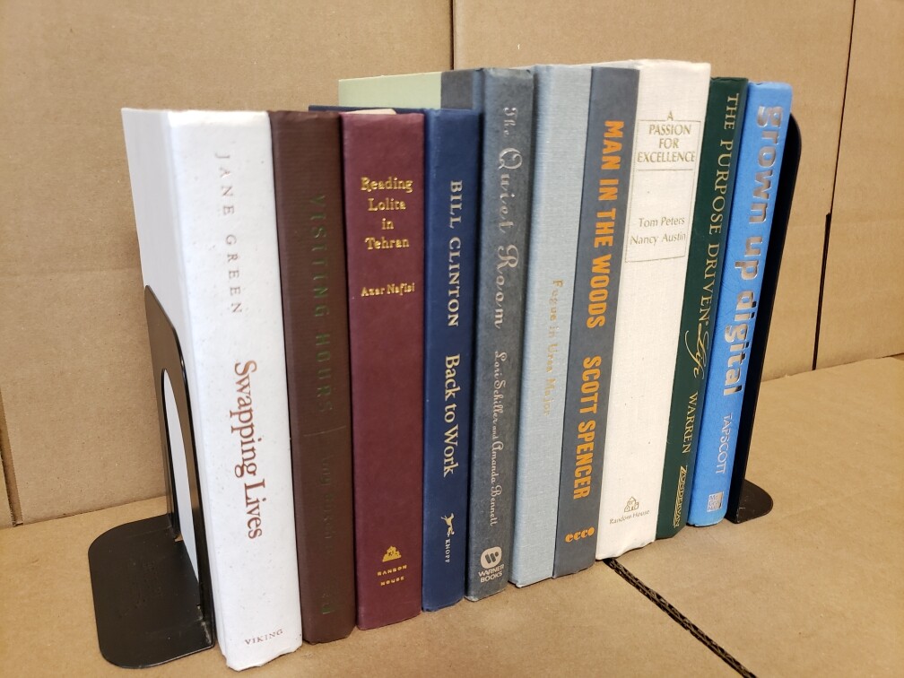 Lot of 10 Hardcover Modern-Chic-Shelf Decor Books Staging Prop Decor RANDOM MIX