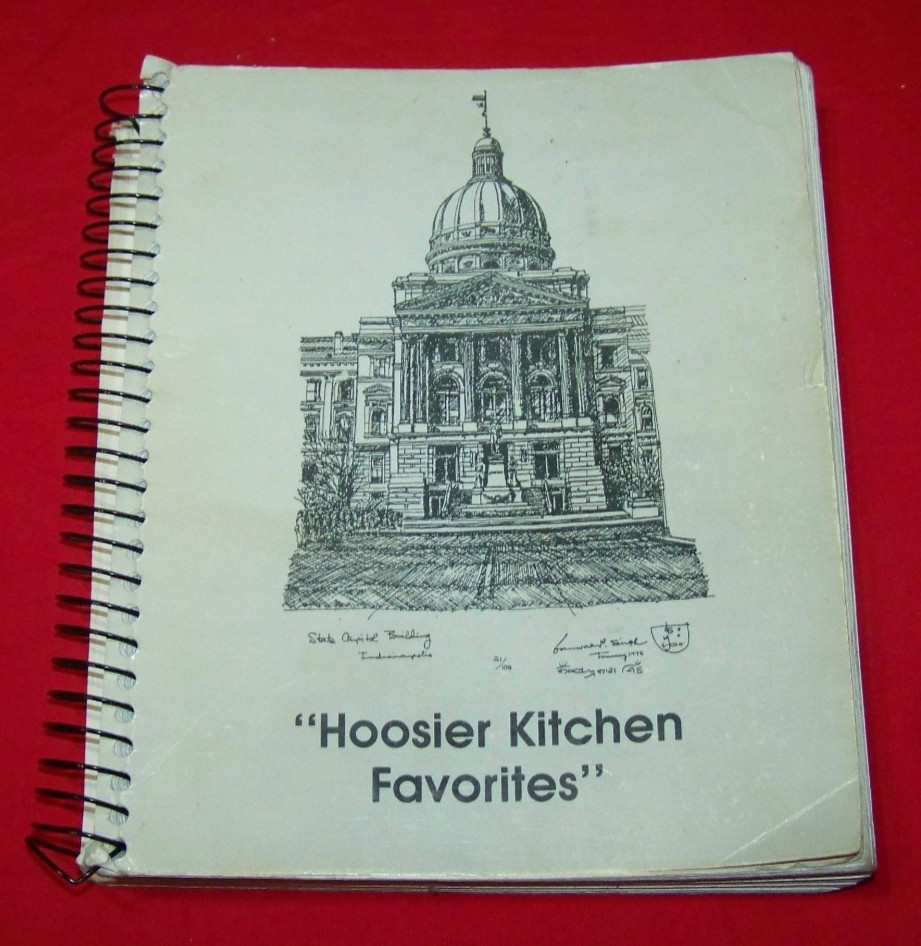 Indiana Federation of Republican Women Cookbook 433 pages 700+ recipes