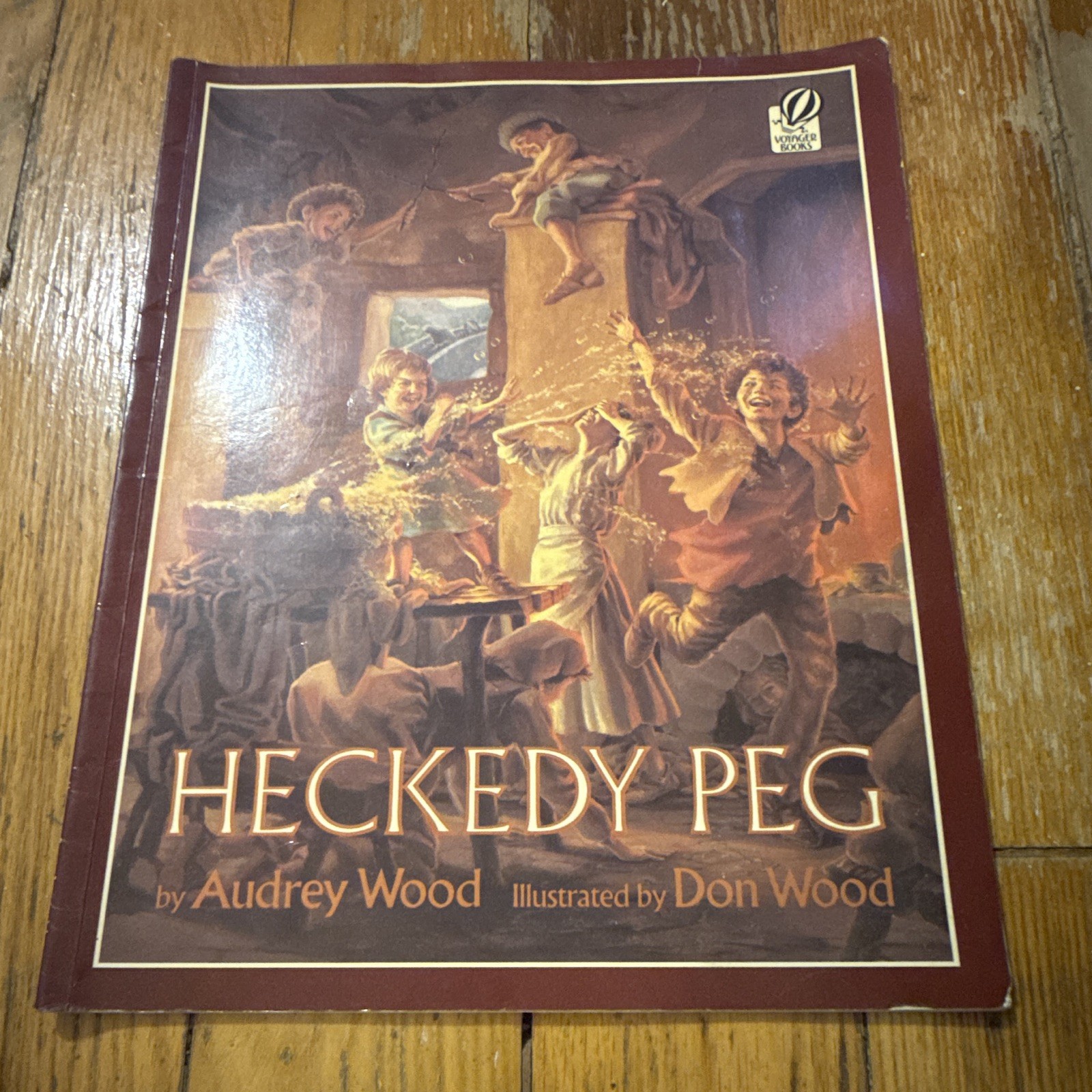Heckedy Peg Paperback Picture Book by Audrey Wood Illustrated Don Wood Ages 4-8