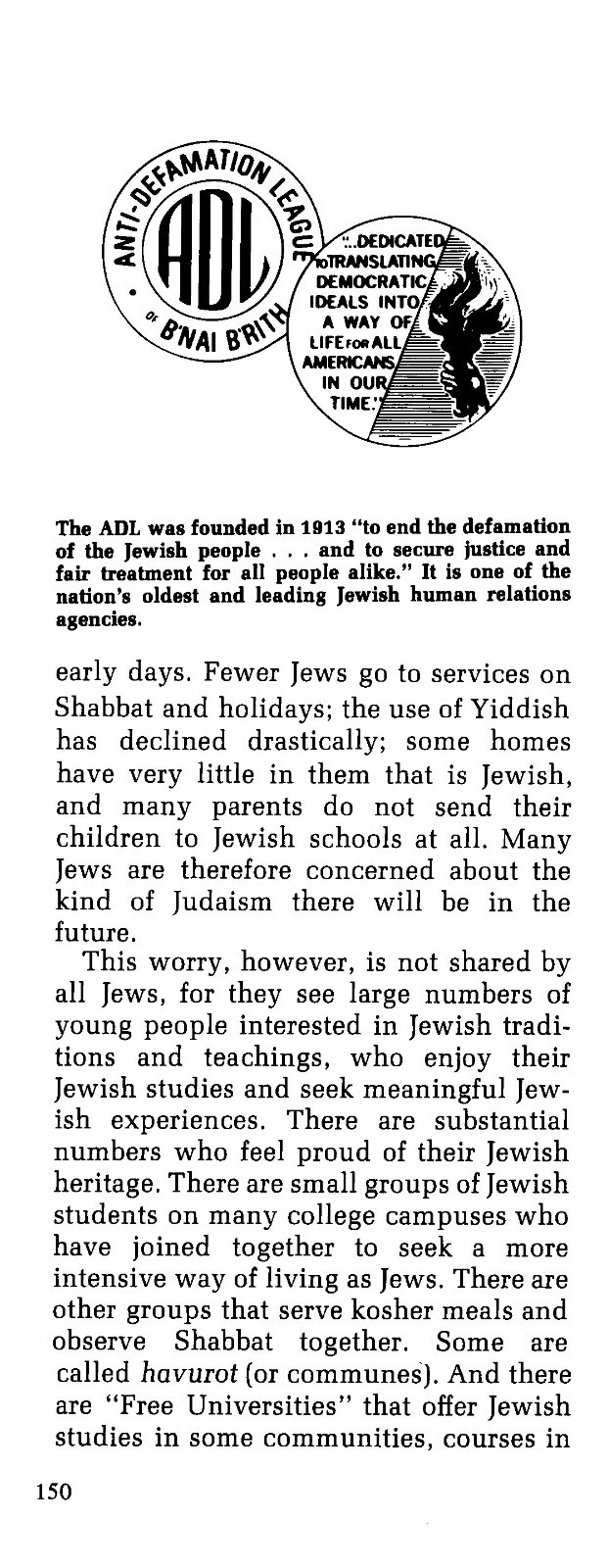 HEROES OF AMERICAN JEWISH HISTORY, HRDCVR, ADL B’NAI B’RITH 60th ANNVSRY, 1972