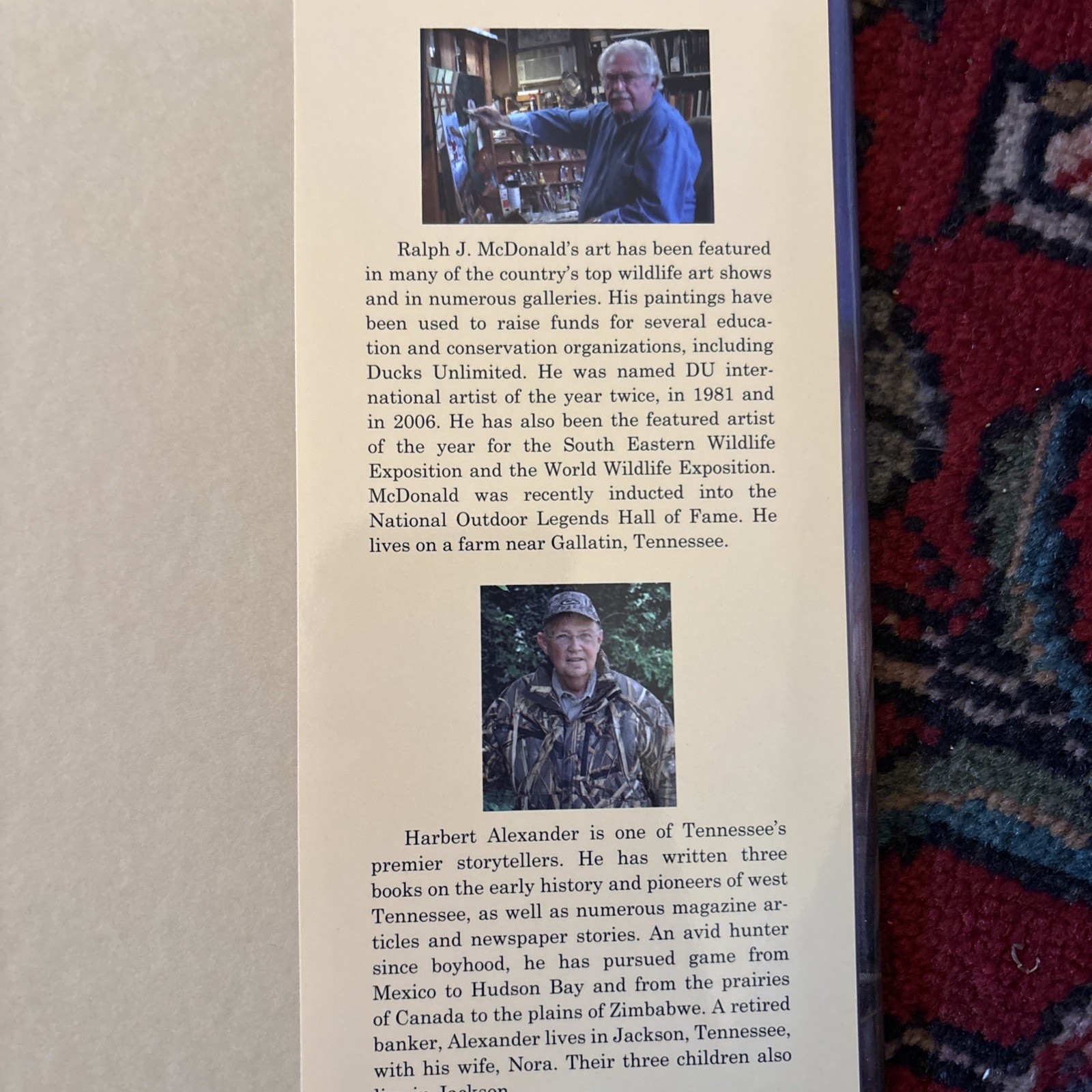 Autumn Memories Signed Harbert Alexander & Ralph McDonald HB/DJ 2012