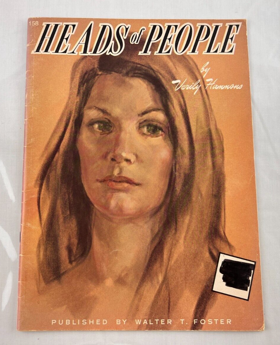 Heads of People by Verily Hammons #158 Walter T. Foster Drawing Techniques