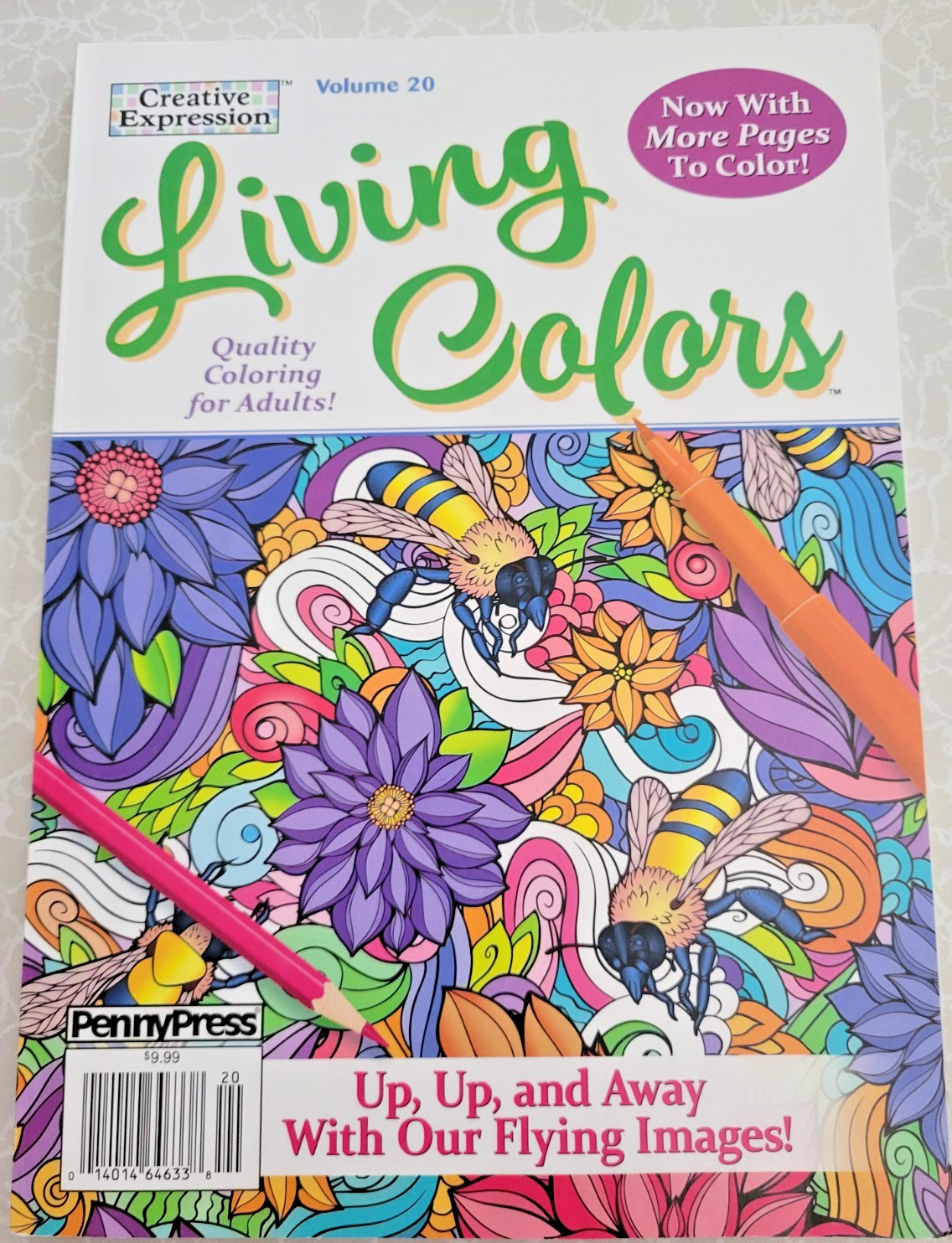 Living Colors – Up Up & Away With Our Flying Images Volume 20 – For Teens/Adults