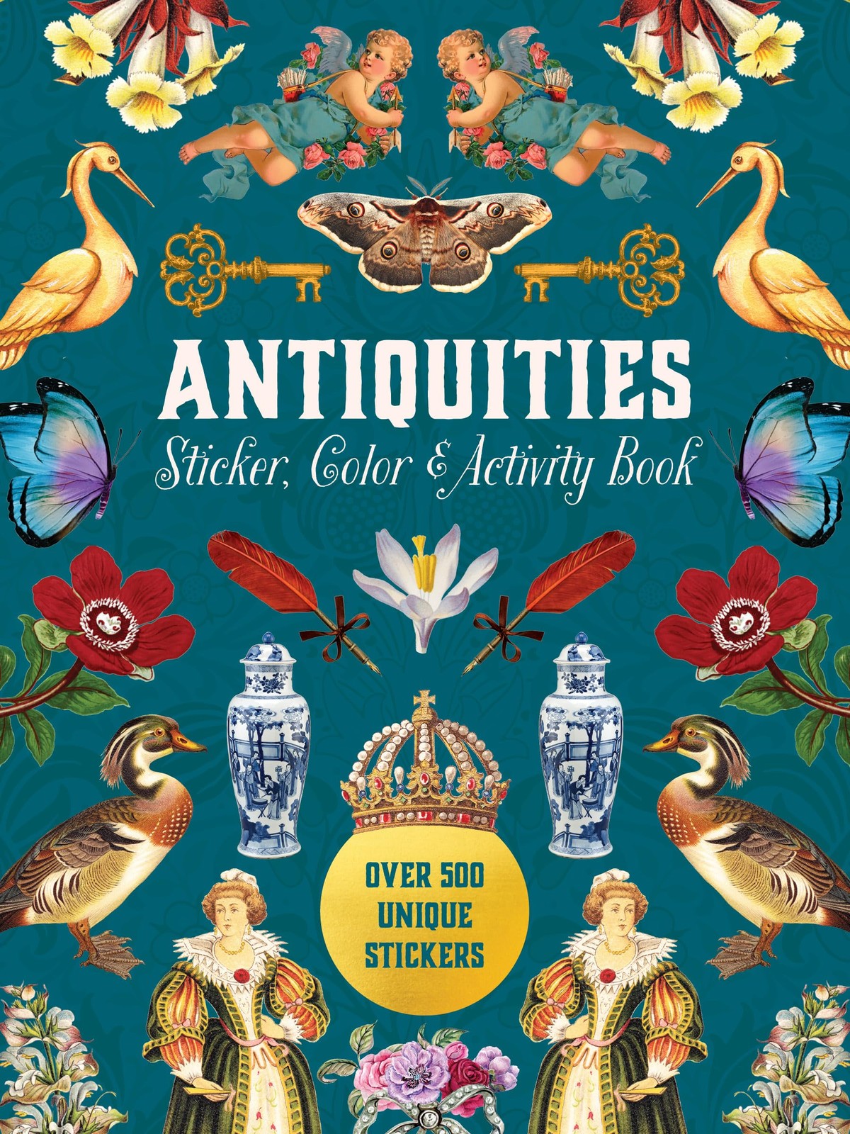Antiquities Sticker, Color & Activity Book: Over 500 Unique Stickers (Sticke…
