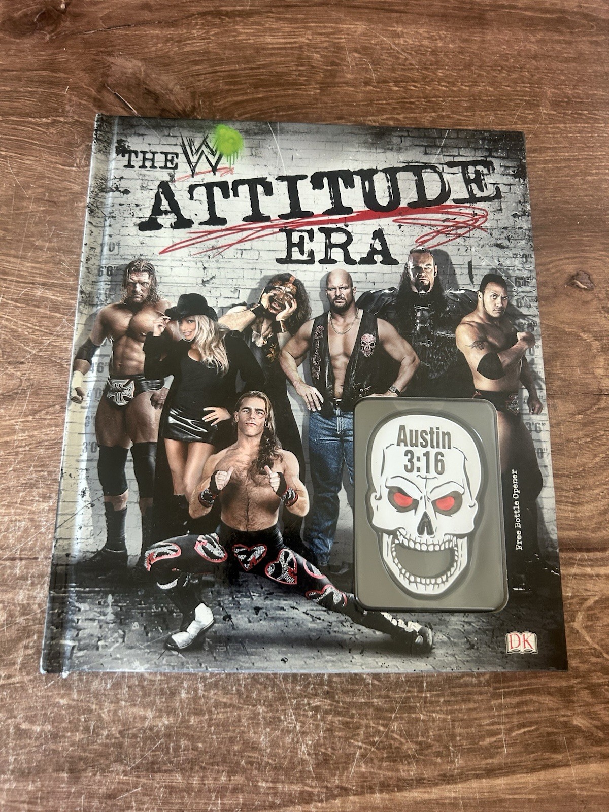 WWE The Attitude Era by Robinson, Jon Book The. VG With Bottle Opener!