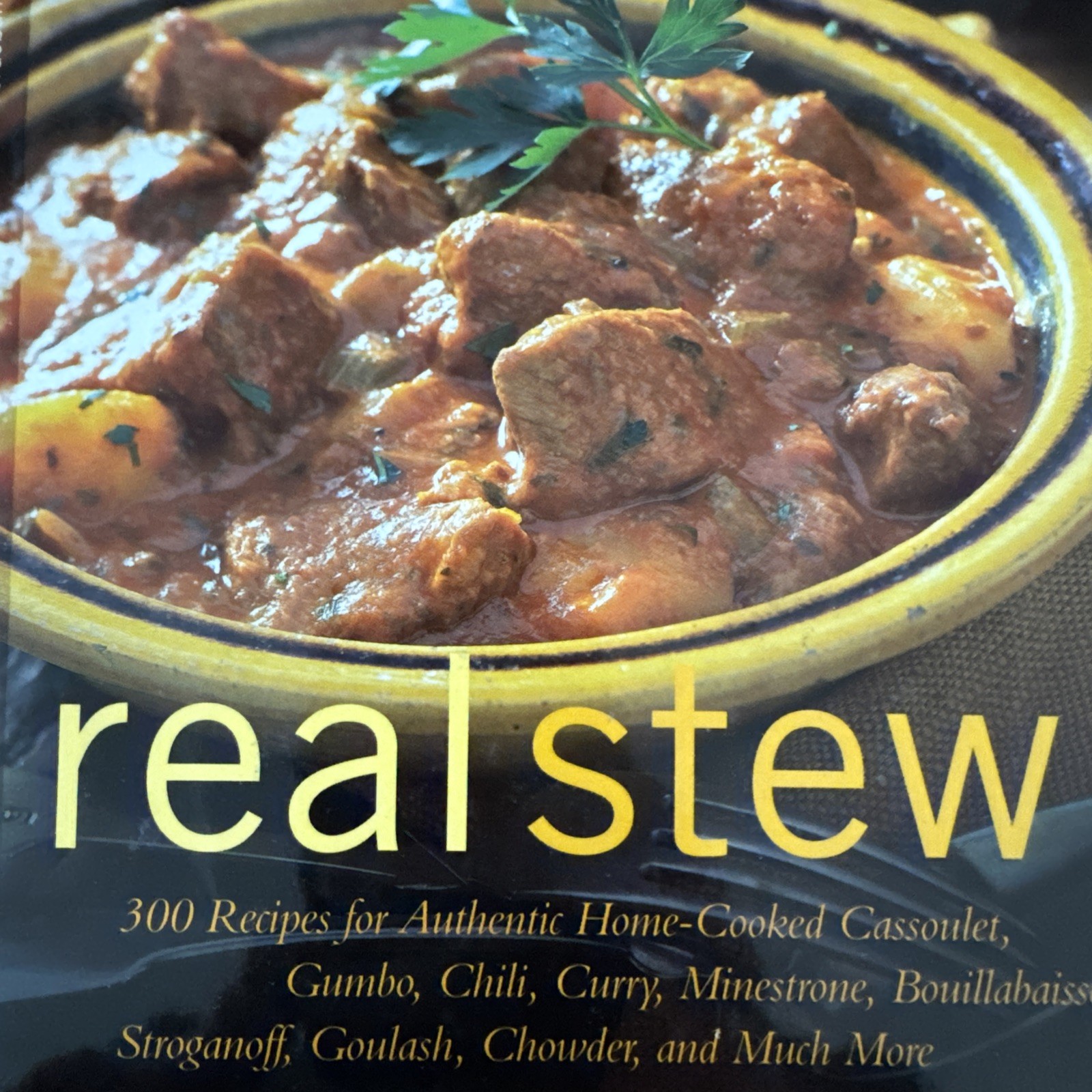 Real Stew Authentic Home-Cooked by Clifford Wright (2002 Hardcover Cookbook)
