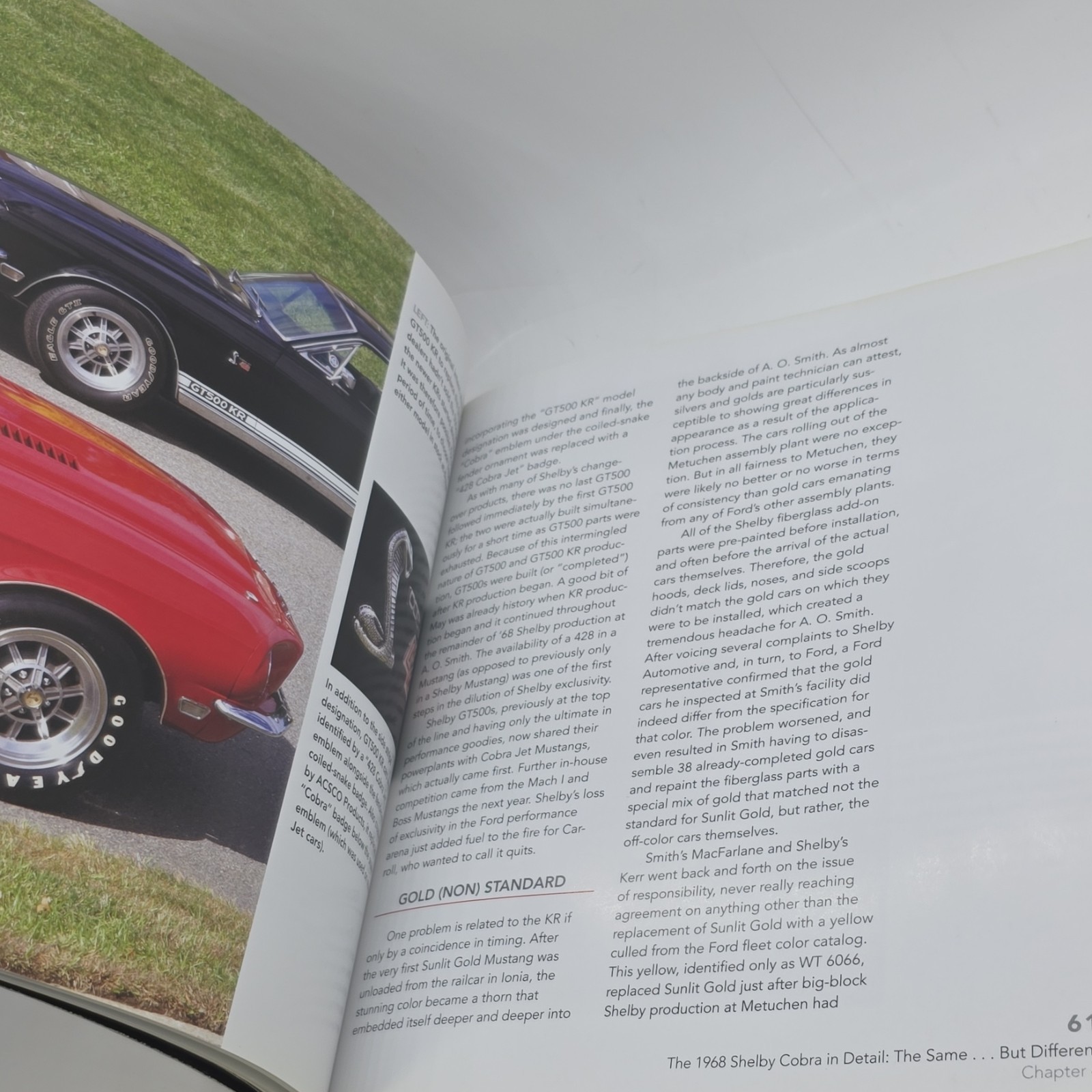Car Tech No 3 Muscle Cars In Detail 1968 Shelby Mustang GT350 GT500 GT500 Book