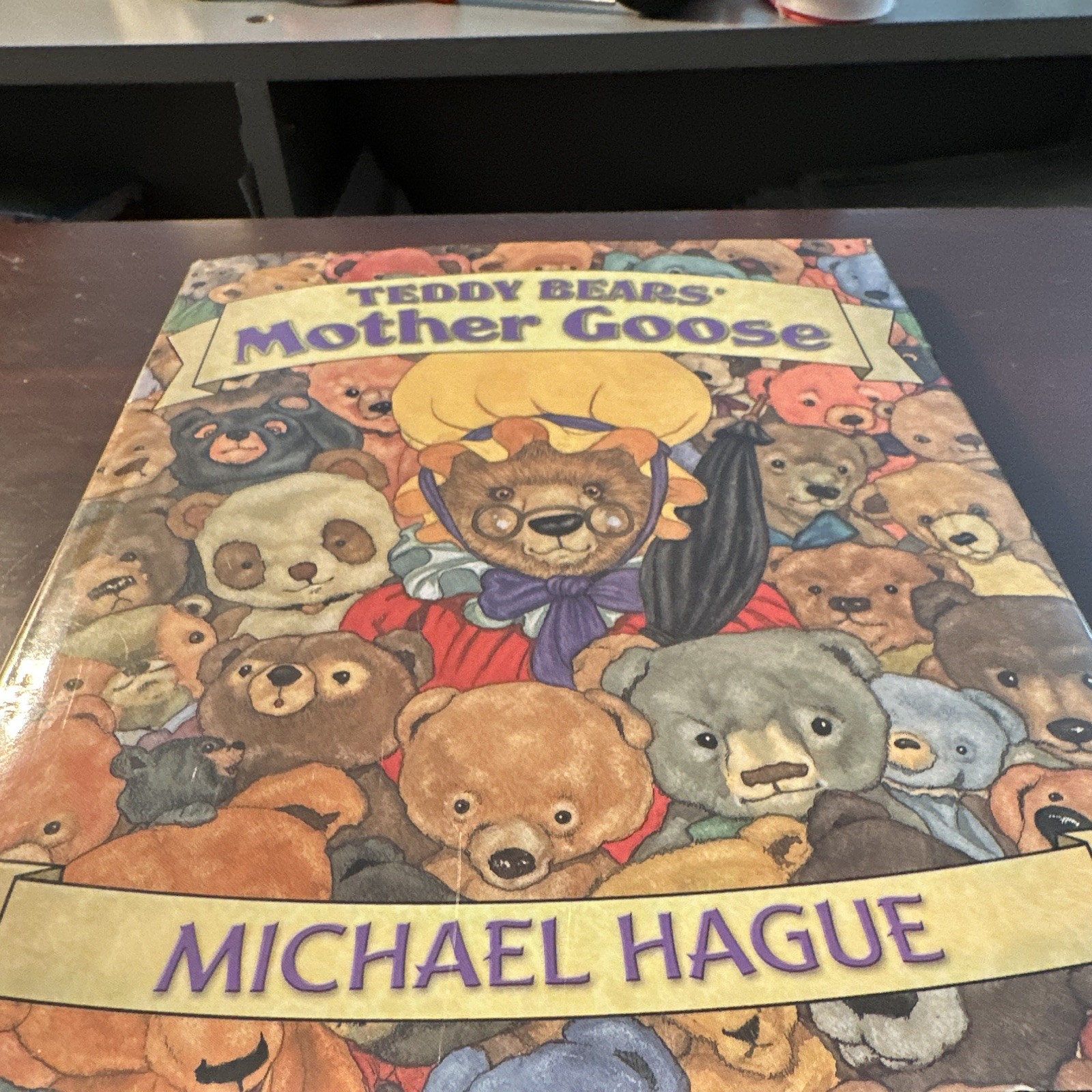 Teddy Bears’ Mother Goose Michael Hague Illustrated Hardcover Henry Holt