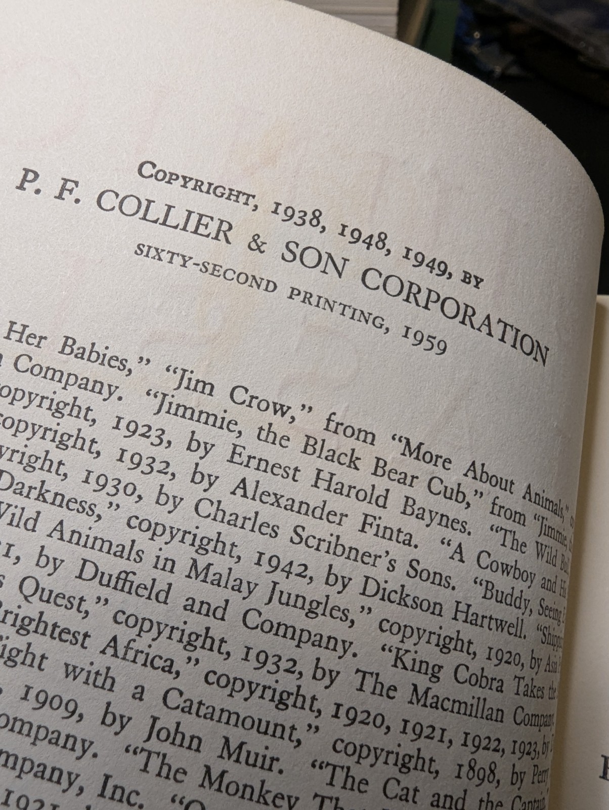 Lot of 6 Collier’s Junior Classics Young Folks Shelf of Books 1959 2,3,5,6,7 & 9
