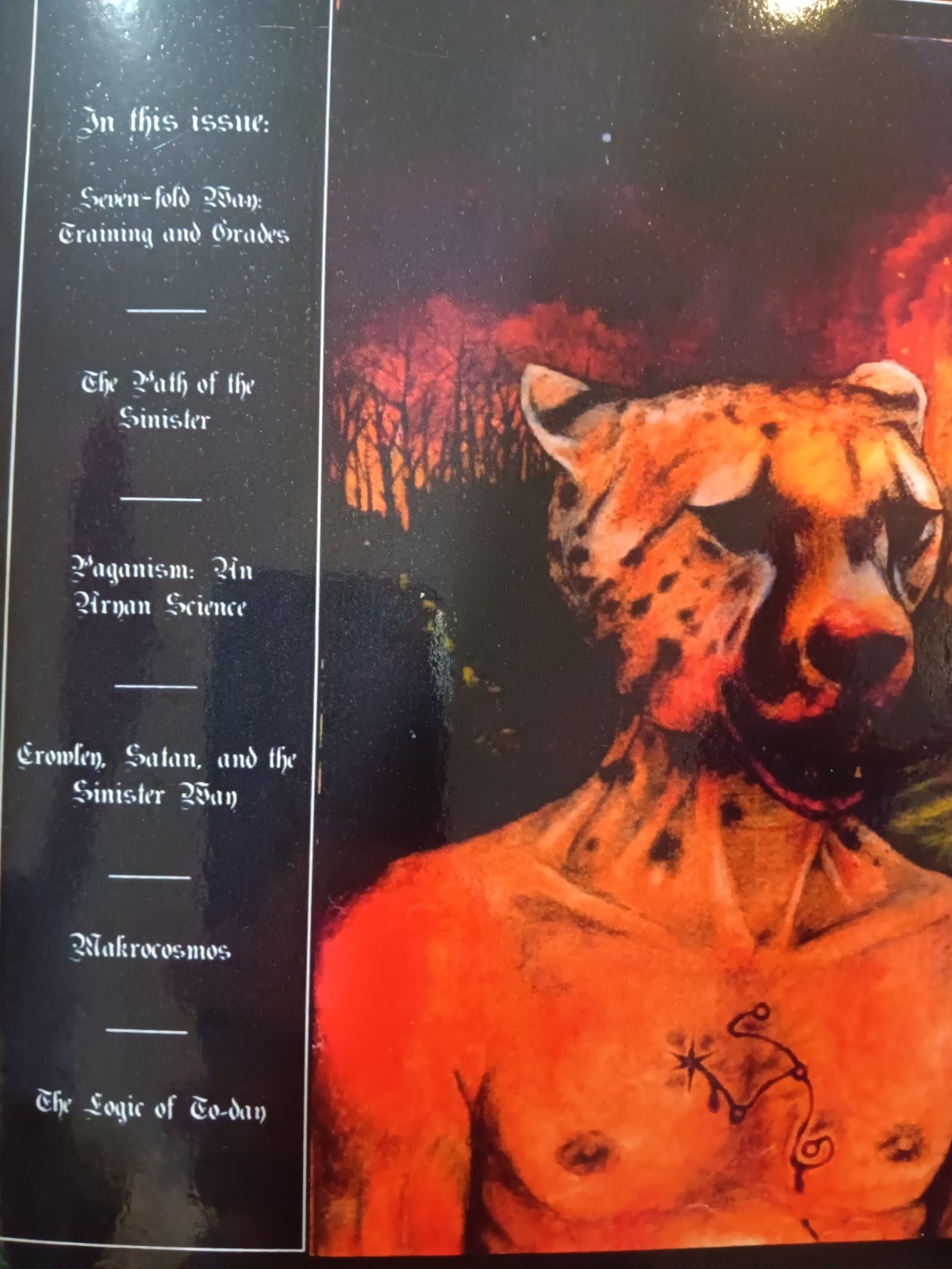 fenrir vol v no 1 & 2 order of nine angles Christos Beest Vilinius Thornian o9a