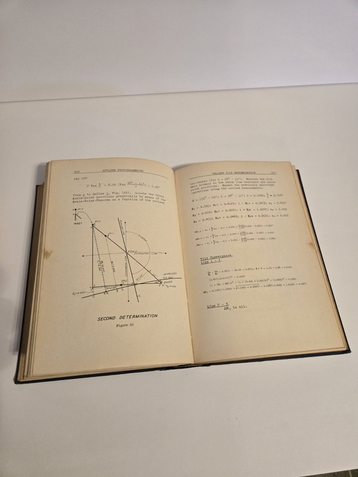 Applied Photogrammetry by Ralph O Anderson Total Issued 3000 Vintage 1946