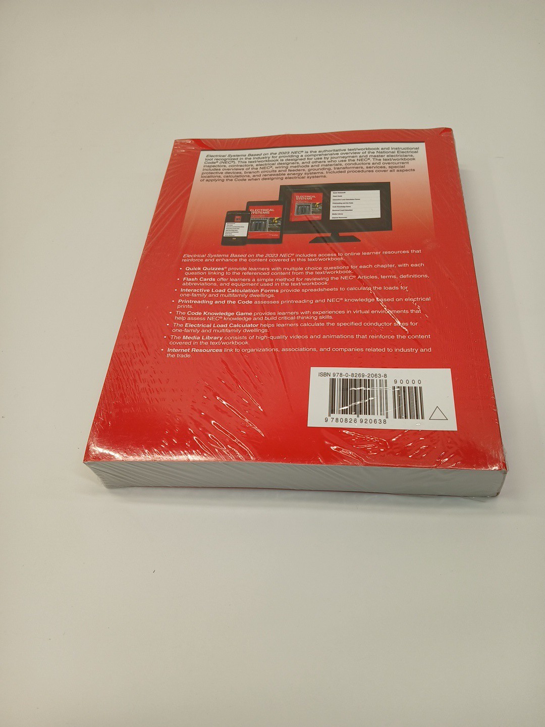 Electrical Systems Based on the 2023 NEC by Callanan Paperback Textbook Sealed
