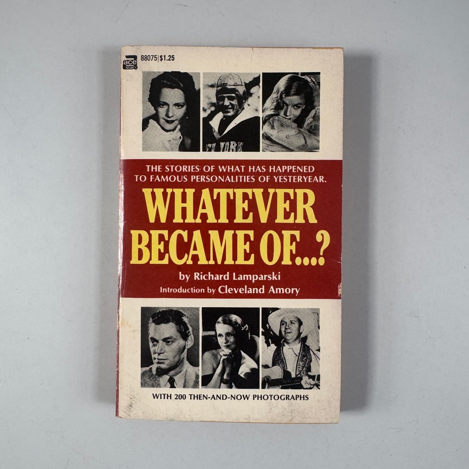 Whatever Became Of…? Richard Lamparski 1967 First Edition Ace Books