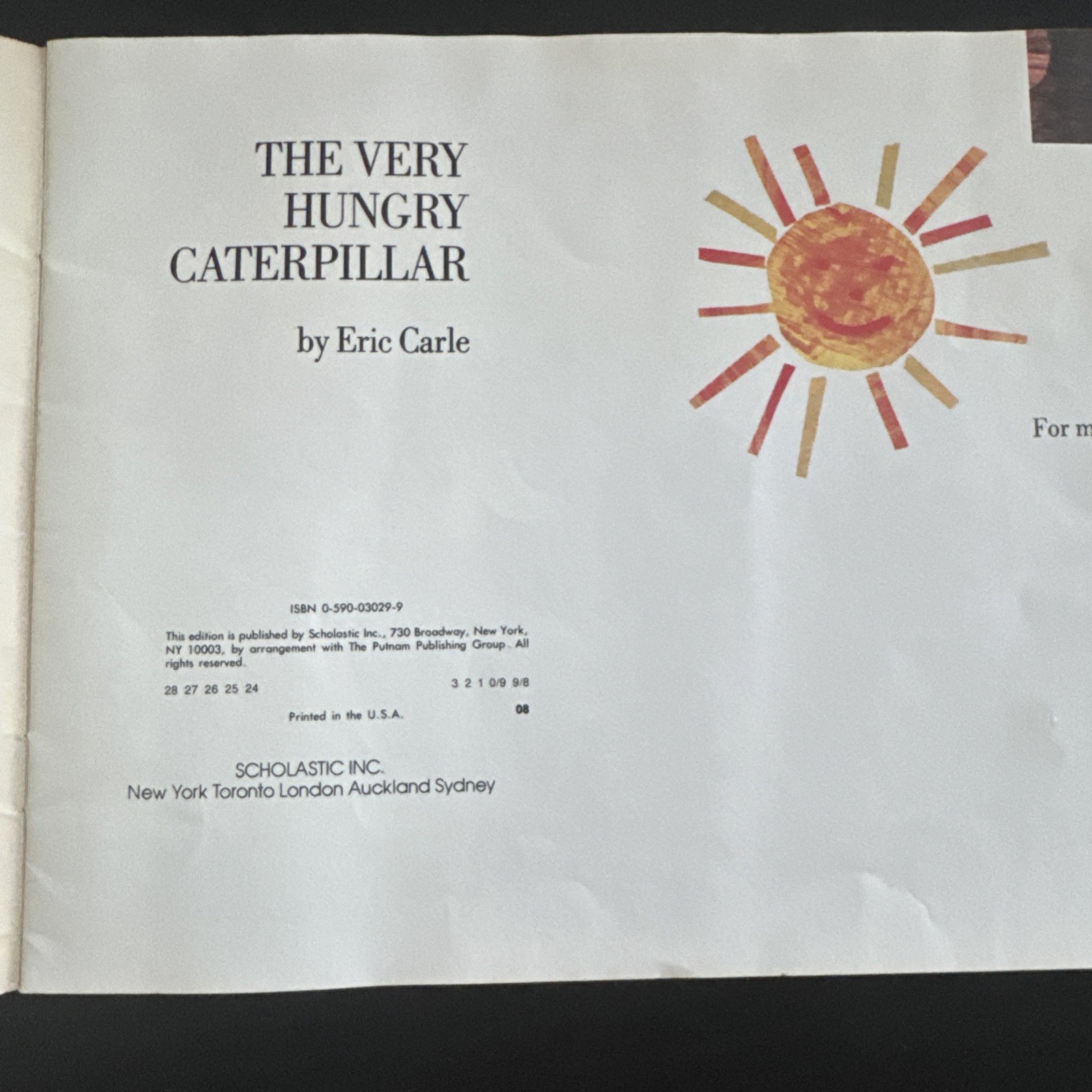 Very Hungry Caterpillar by Eric Carle (1981, Hardcover)
