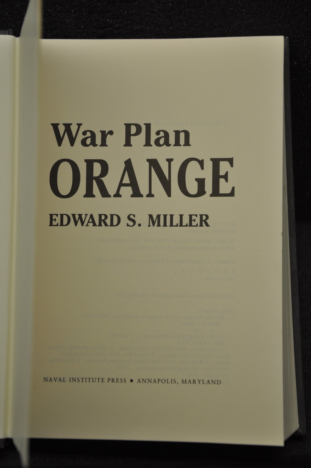 War Plan Orange: The U.S. Strategy to Defeat Japan, 1897-1945