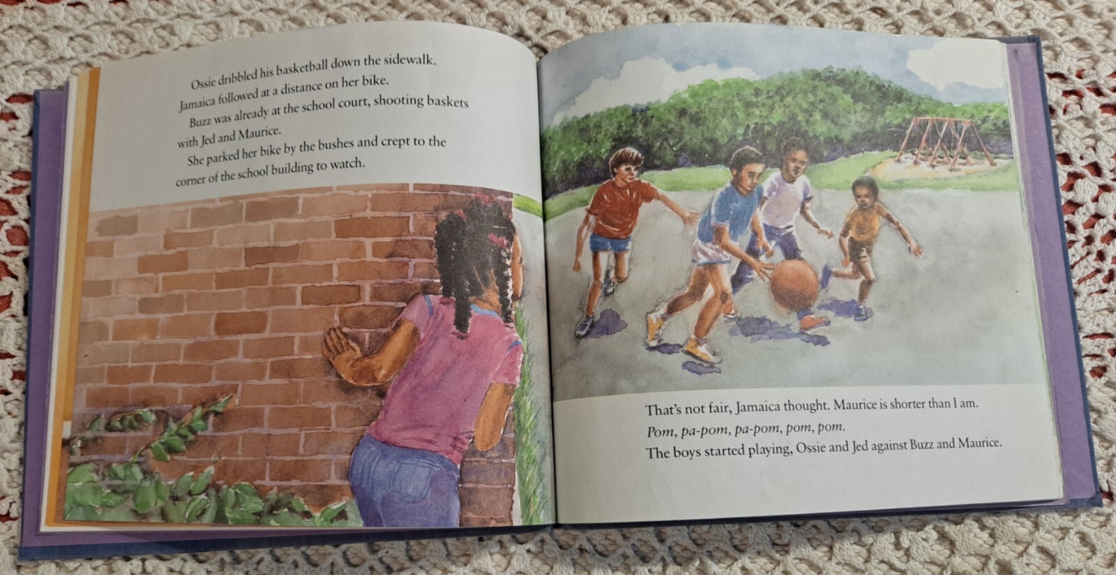 Jamaica Tag-Along by Juanita Havill, 1989 (1st Edition), Illustrated, ex-library