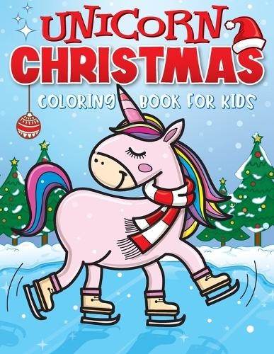 Big Dreams Art Supp Unicorn Christmas Coloring Book for (Paperback) (UK IMPORT)