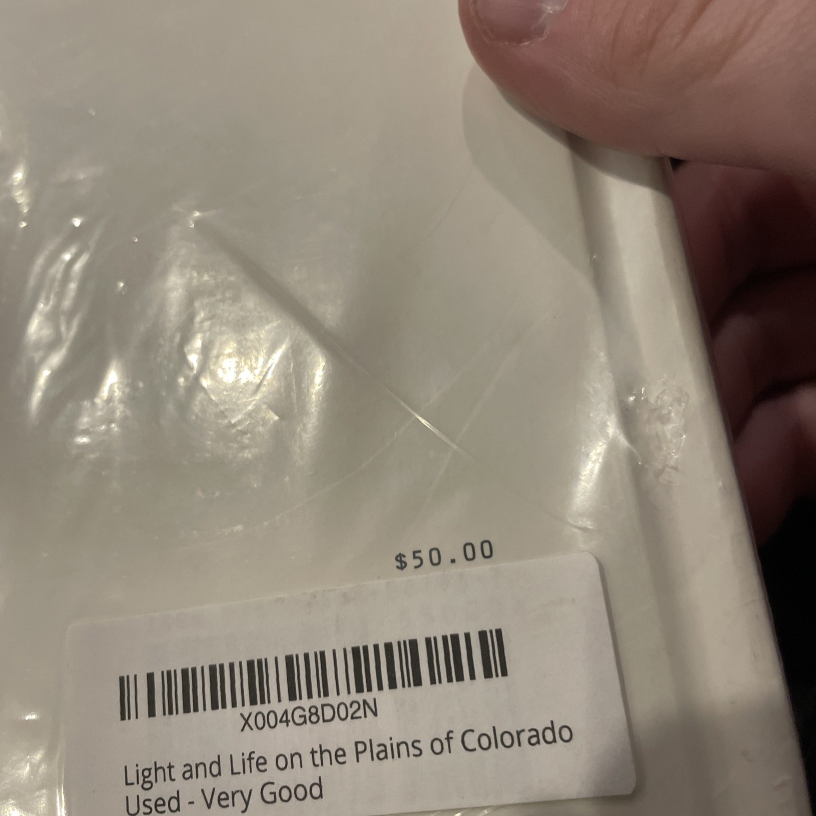 Light and Life on the Plains of Colorado SIGNED COPY HARDCOVER