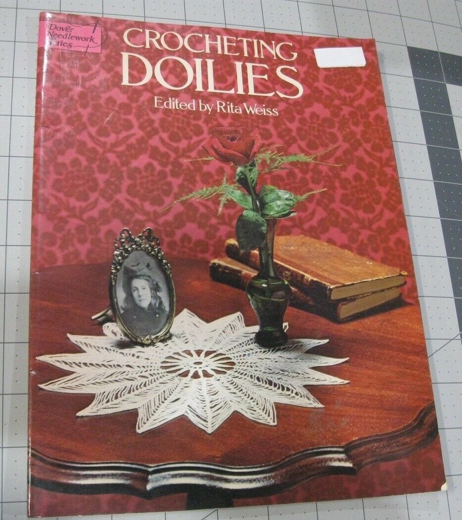 CROCHETING DOILIES BY RITA WEISS CROCHET LEAFLET