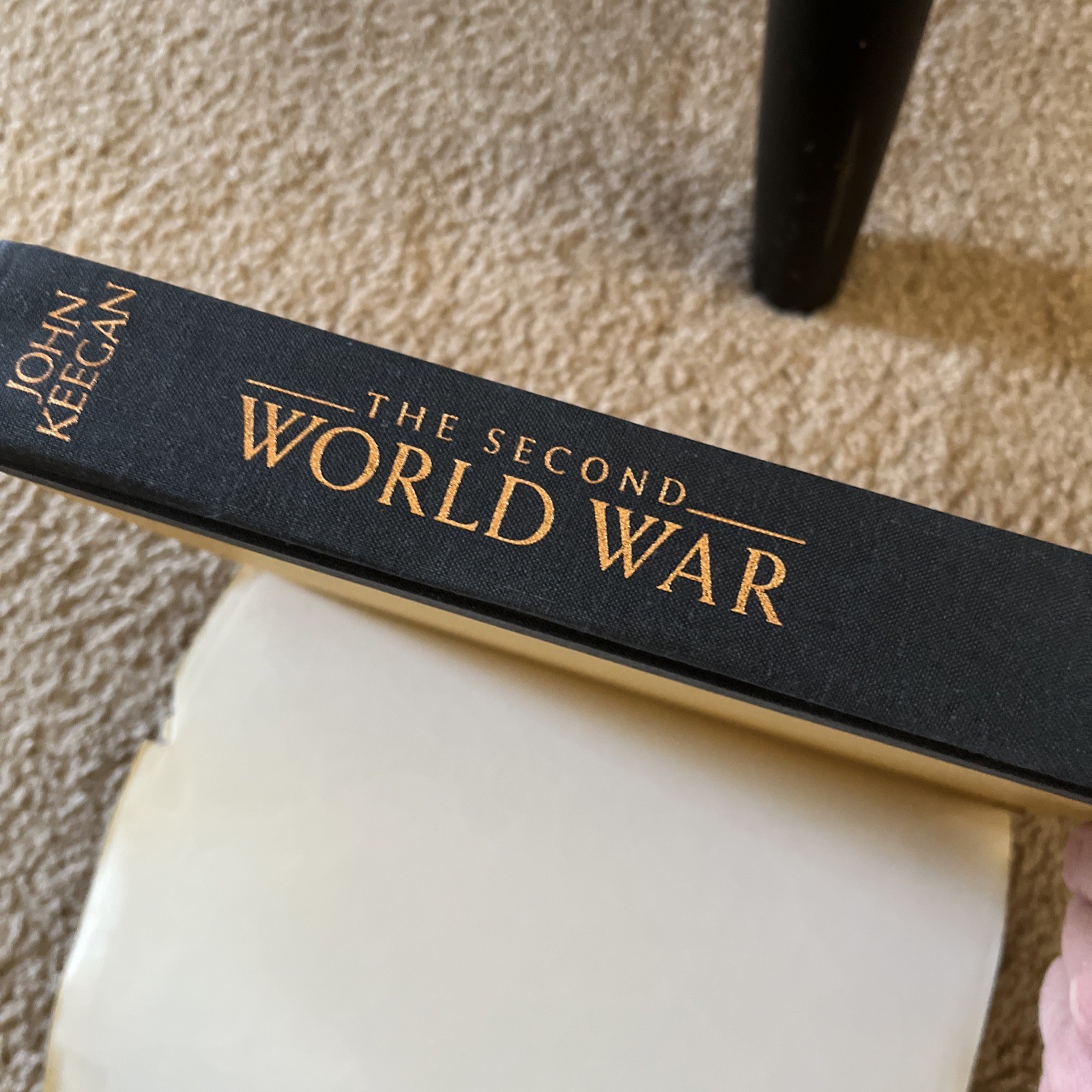 RARE 1ST EDITION! THE SECOND WORLD WAR by JOHN KEEGAN (1989) FINE HC w/DJ