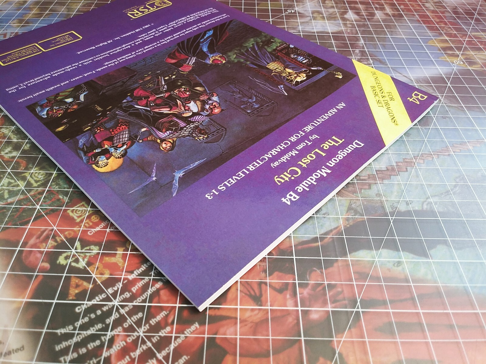 B4 The Lost City – Dungeons & Dragons – D&D – AD&D