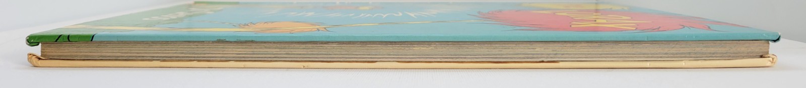 The Lorax by Dr. Seuss, 1971 First Edition 11.25 x 8.25 inch HC w Yellow Quote