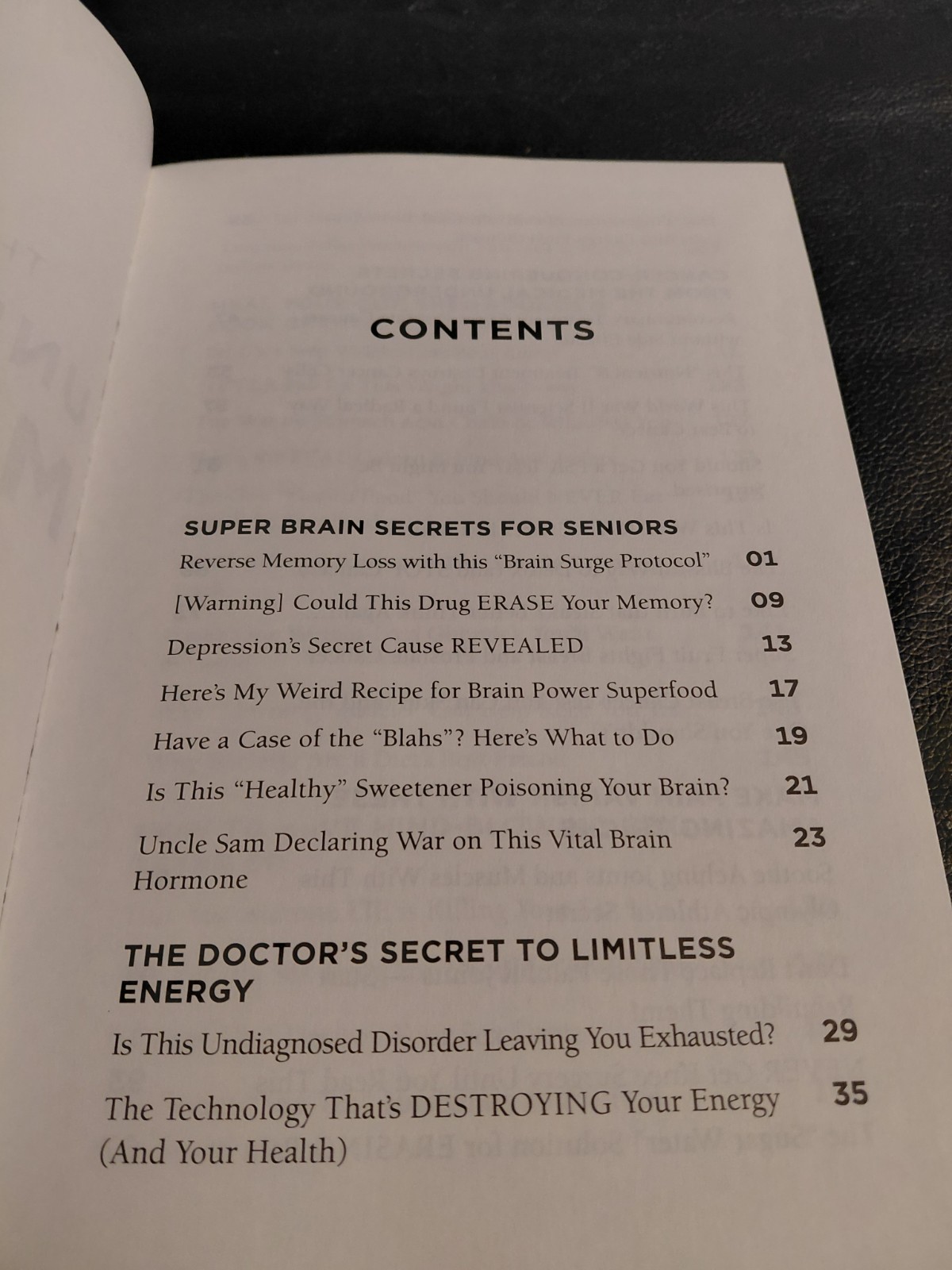 SECRETS OF UNDERGROUND MEDICINE (THE) Dr. Richard Gerhauser, M.D 2018 soft cover