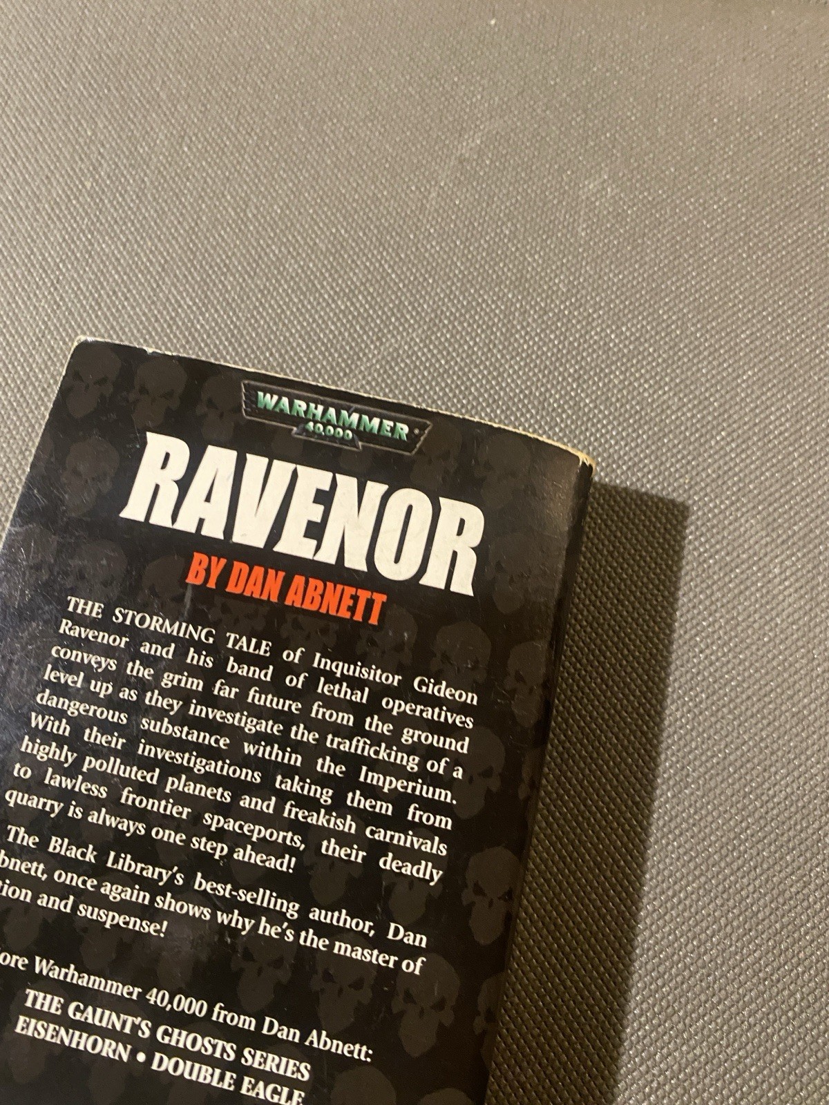 Ravenor by Dan Abnett (2005, Trade Paperback) 1st Printing Warhammer 40000 40k