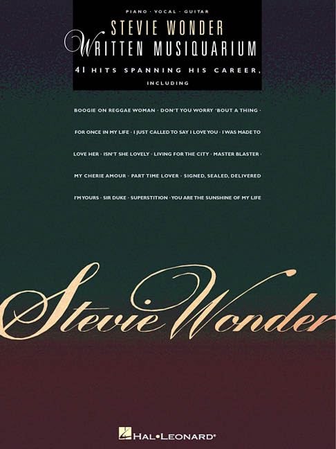 Stevie Wonder – Written Musiquarium