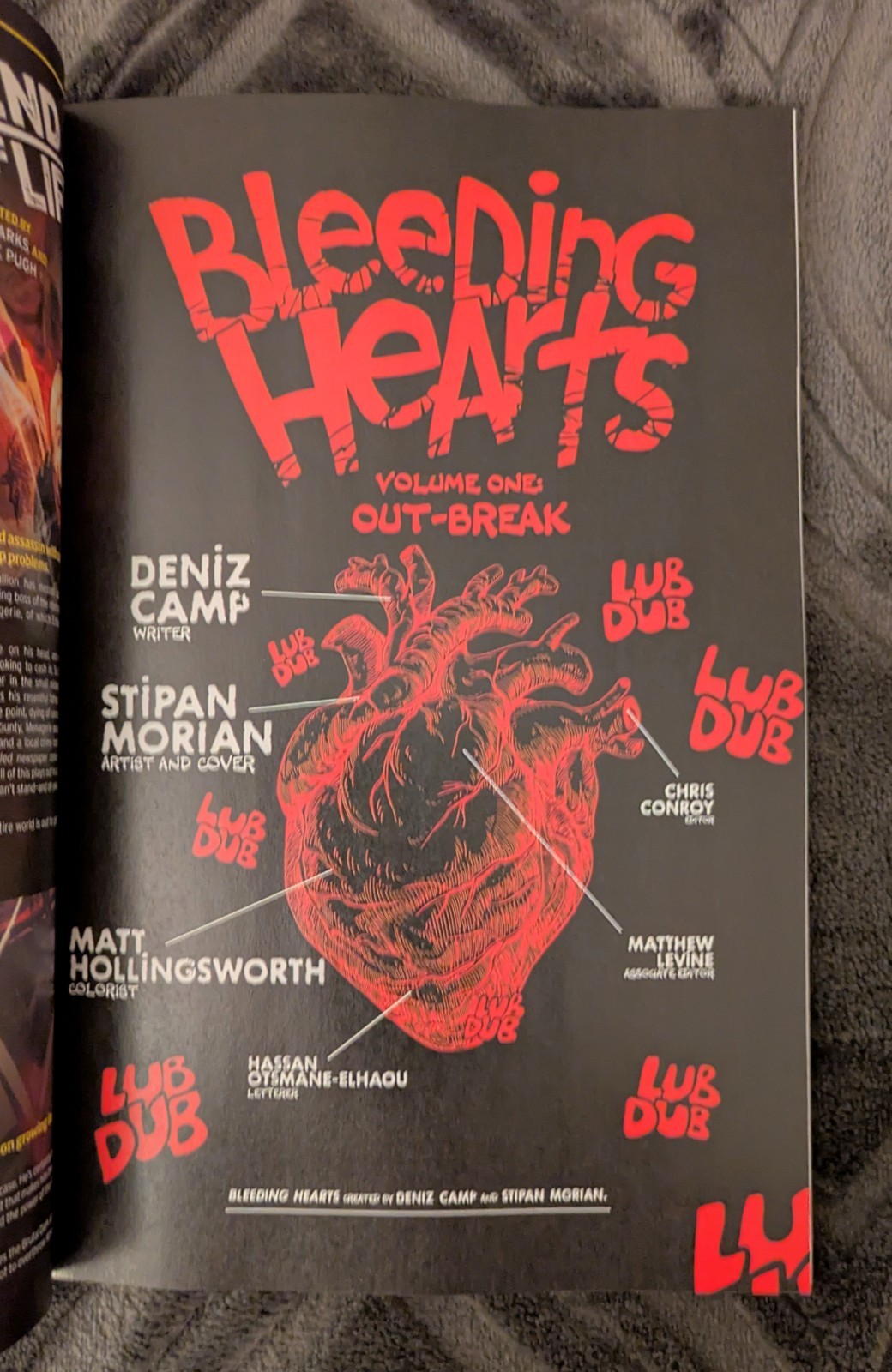 DC VERTIGO LOT OF 3 End Of Life Bleeding Hearts Brutal Dark ADVANCE READER TPB