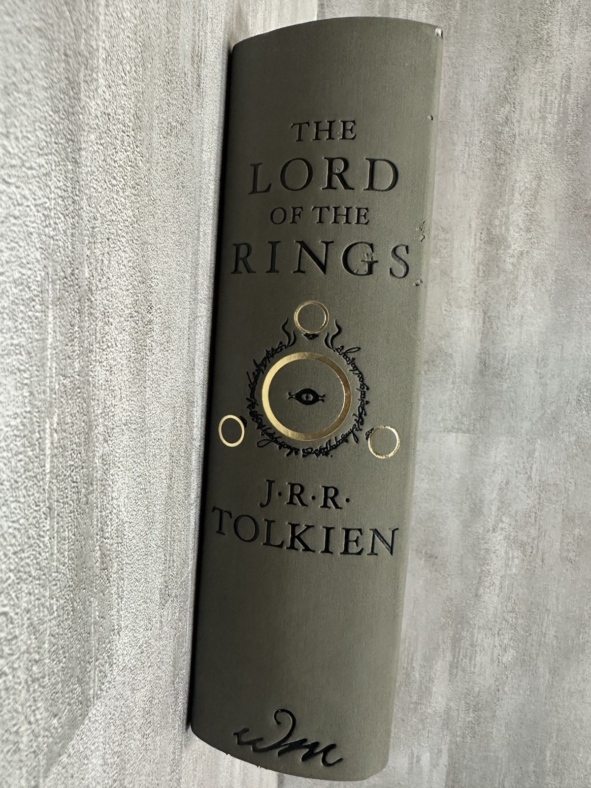 The Lord Of The Rings JRR Tolkien 50th Anniversary Deluxe Edition Faux Leather