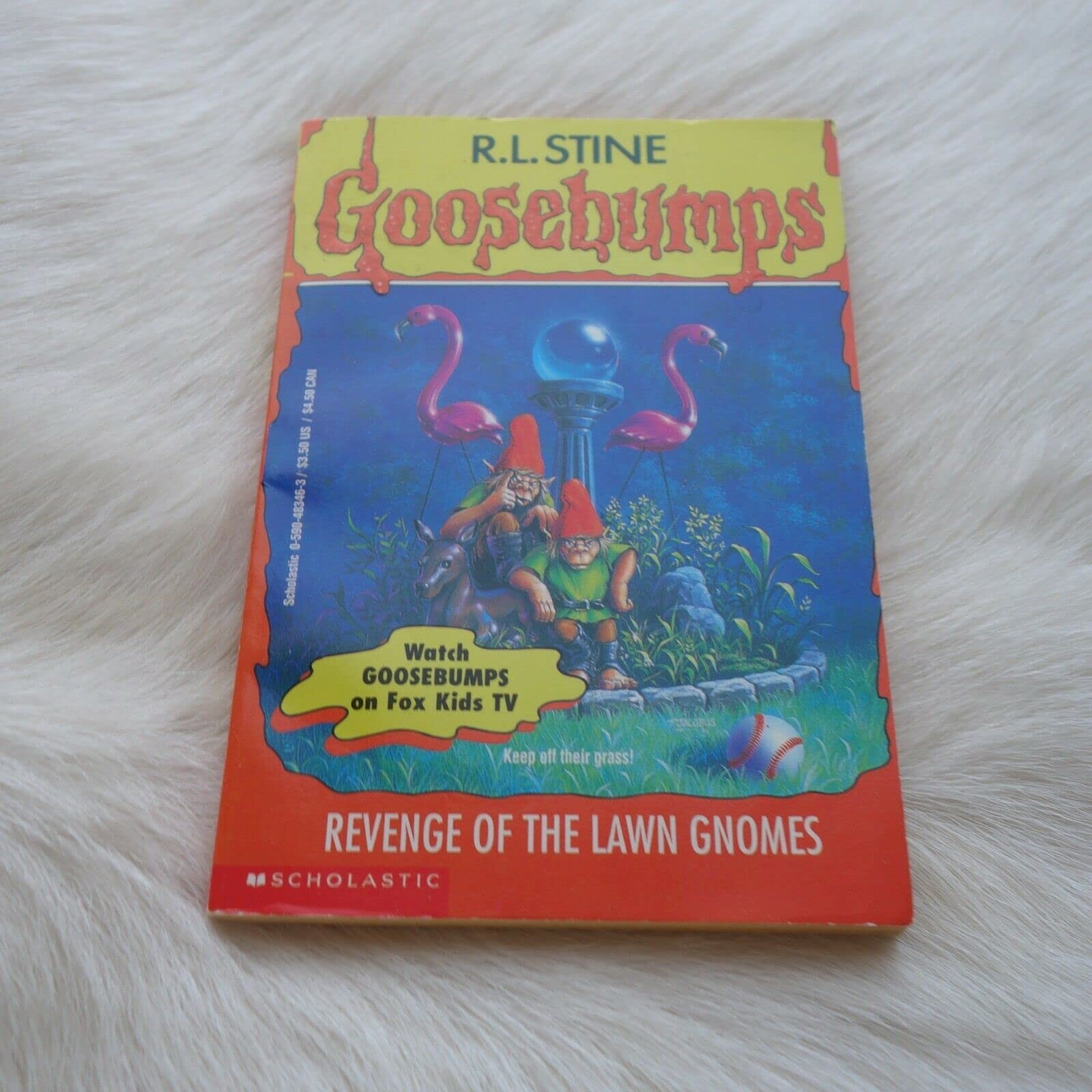 Revenge of the Lawn Gnomes (Goosebumps #34) Stine, R. L. paperback Good