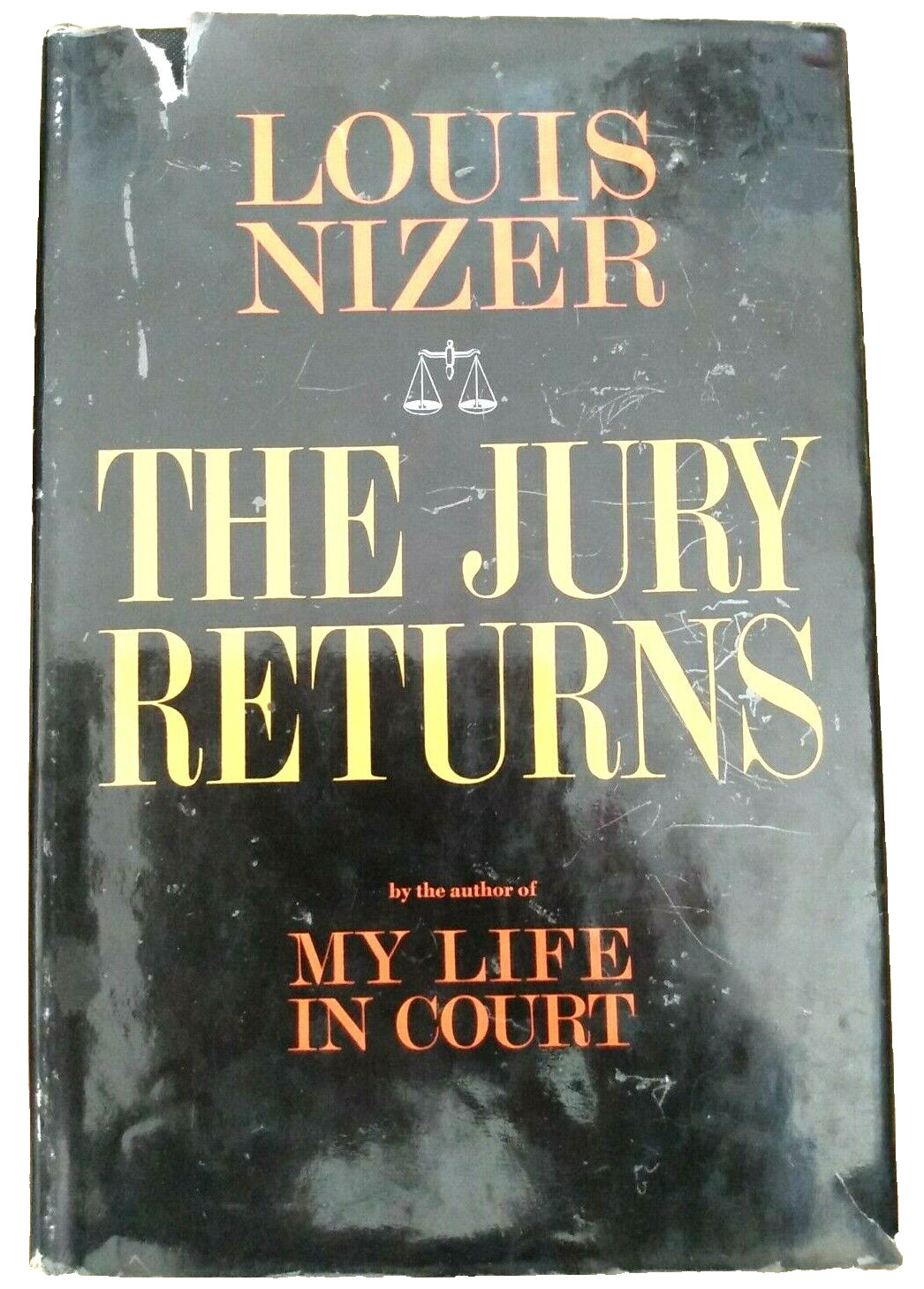 Vintage Louis Nizer’s The Jury Returns (1966, Hardback, 1st Edition, 438 pages)