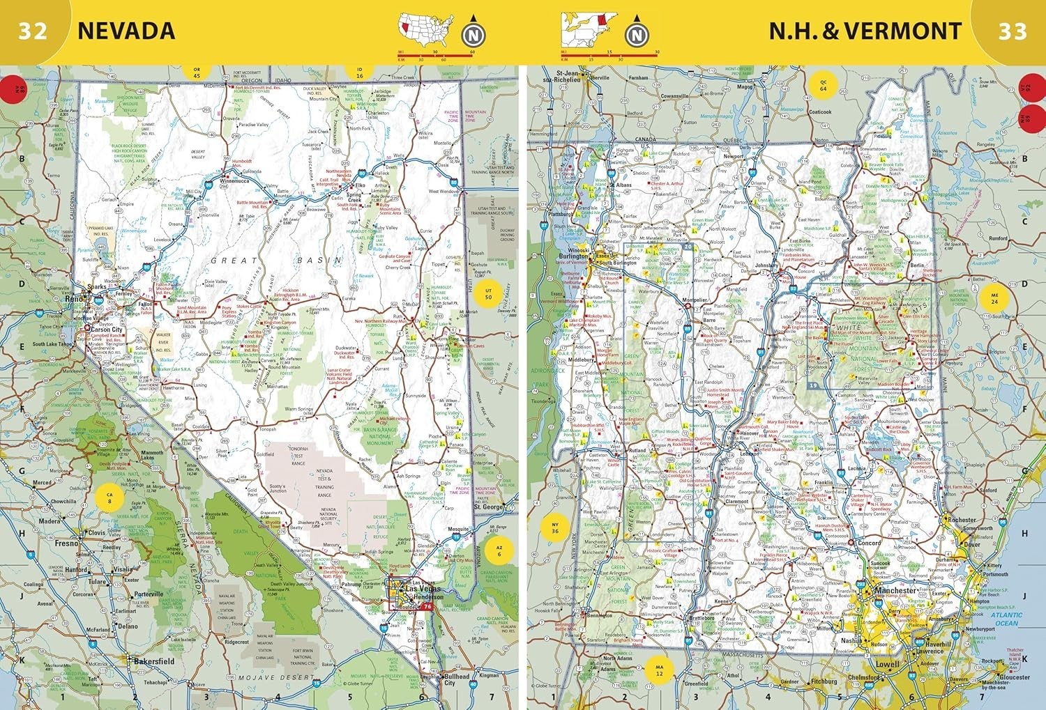 Rand Mcnally USA Road Atlas 2027 BEST Large Scale Travel Maps United States NEWW